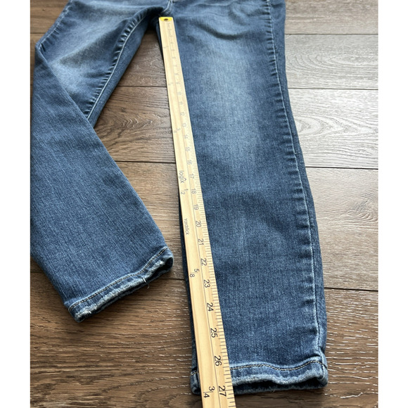 Judy Blue Jeans Women 11/30 Skinny Fit Button Fly Distressed Casual Stretch Boho - Picture 8 of 12